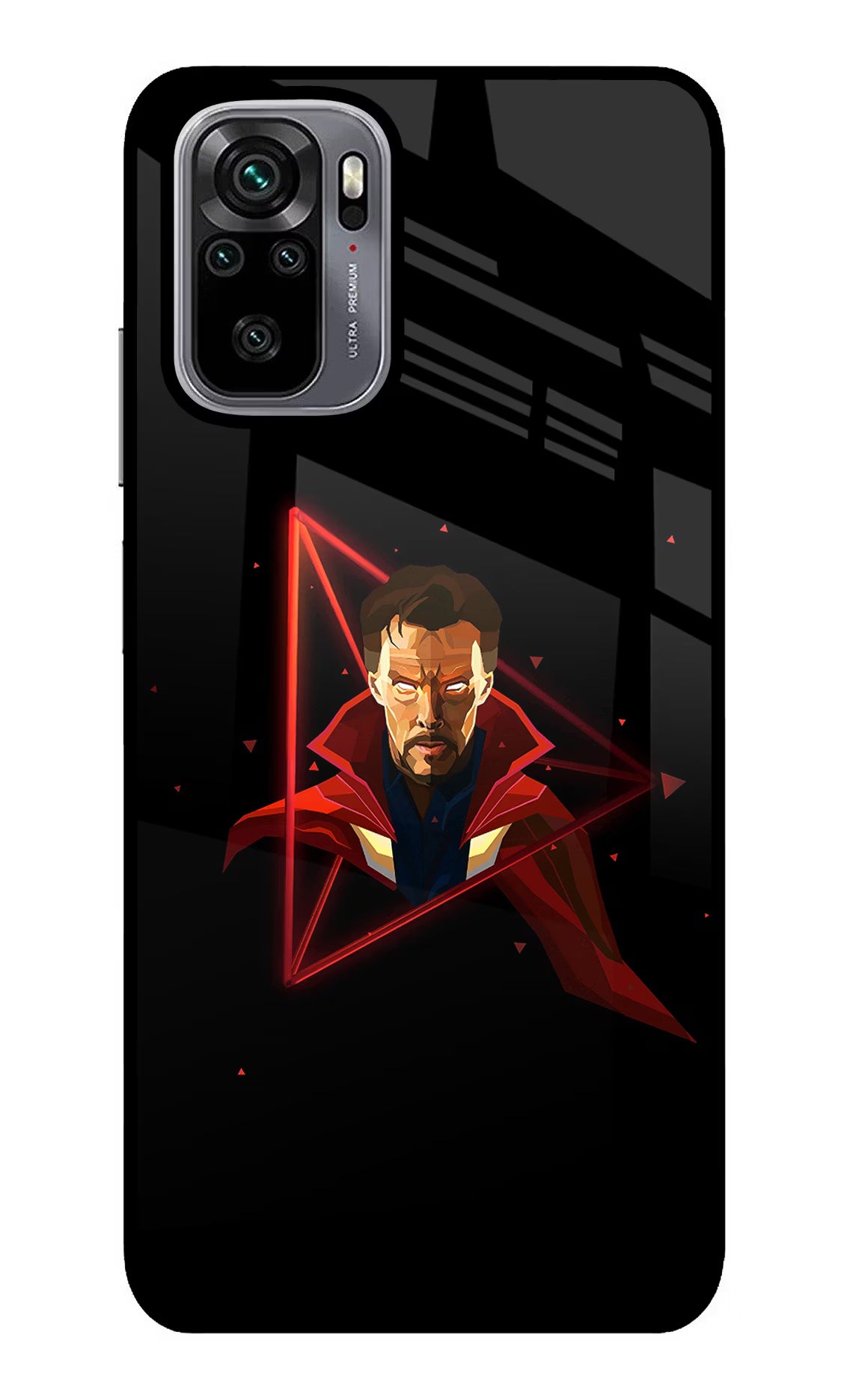 Doctor Ordinary Redmi Note 10/10S Glass Case Back Cover by Casekaro