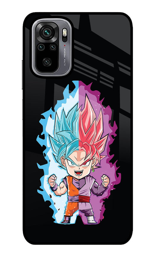 Chota Goku Redmi Note 10/10S Glass Case