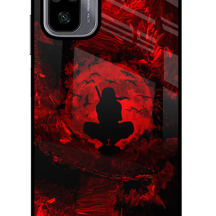 Itachi Uchiha Redmi Note 10/10S Glass Case