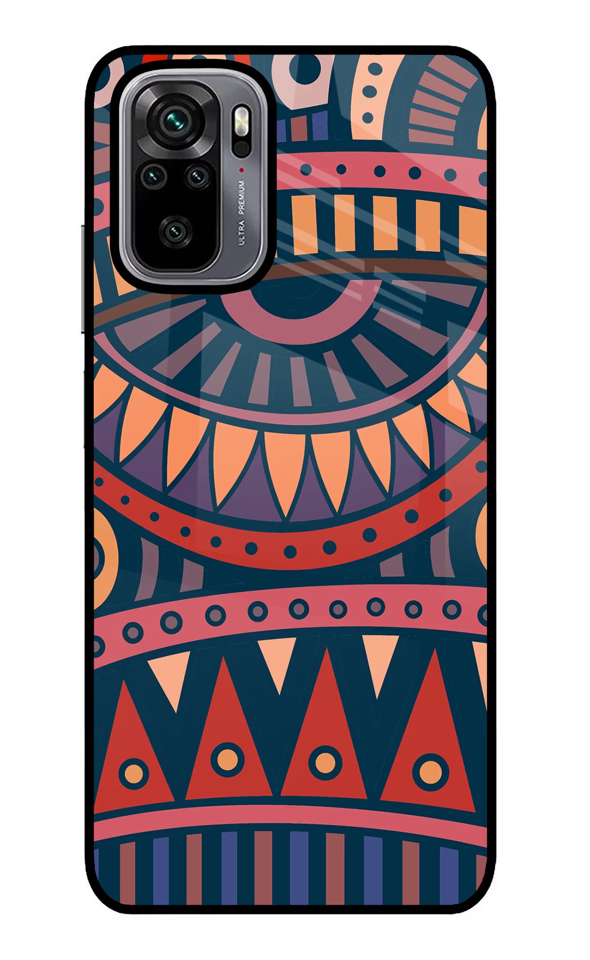 African Culture Design Redmi Note 10/10S Glass Case Back Cover by Casekaro