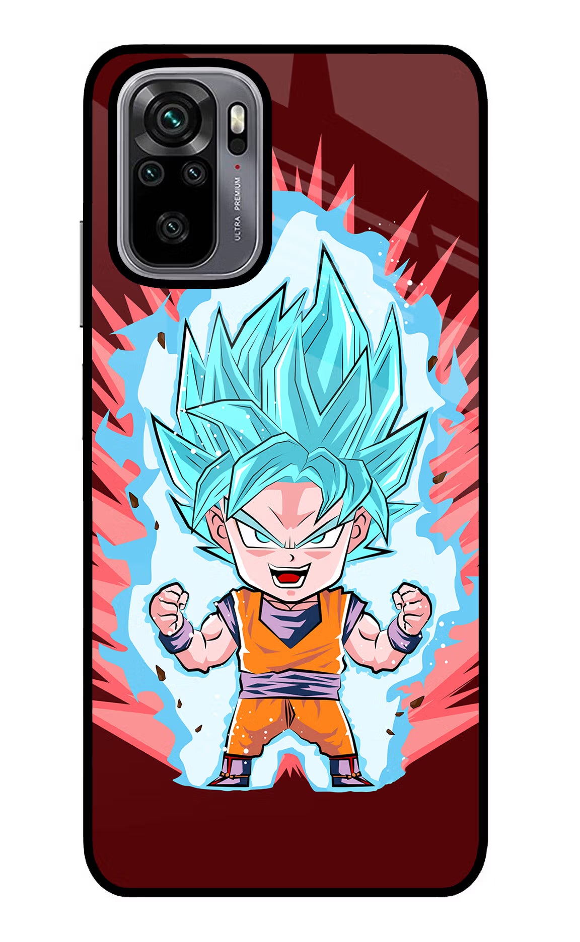 Goku Little Redmi Note 10/10S Glass Case