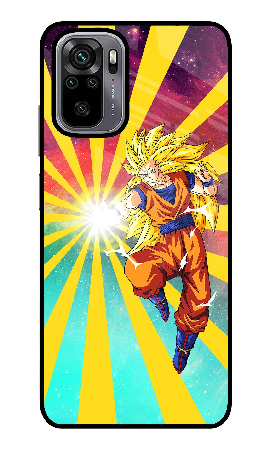 Goku Super Saiyan Redmi Note 10/10S Glass Case