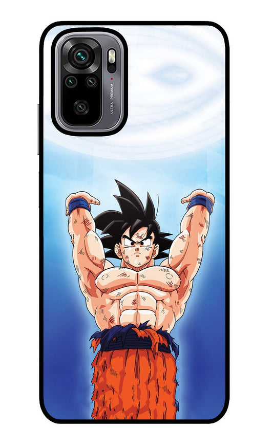 Goku Power Redmi Note 10/10S Glass Case