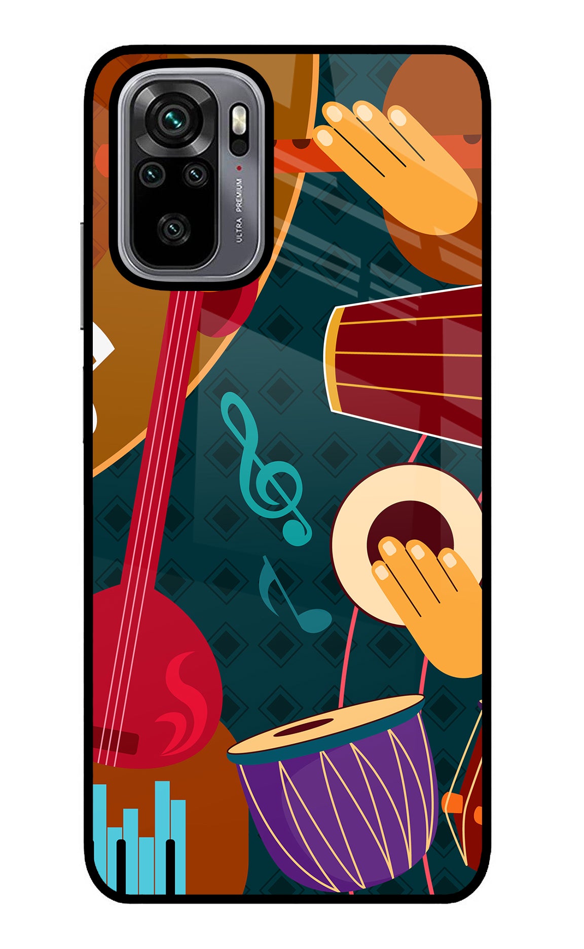 Music Instrument Redmi Note 10/10S Back Cover