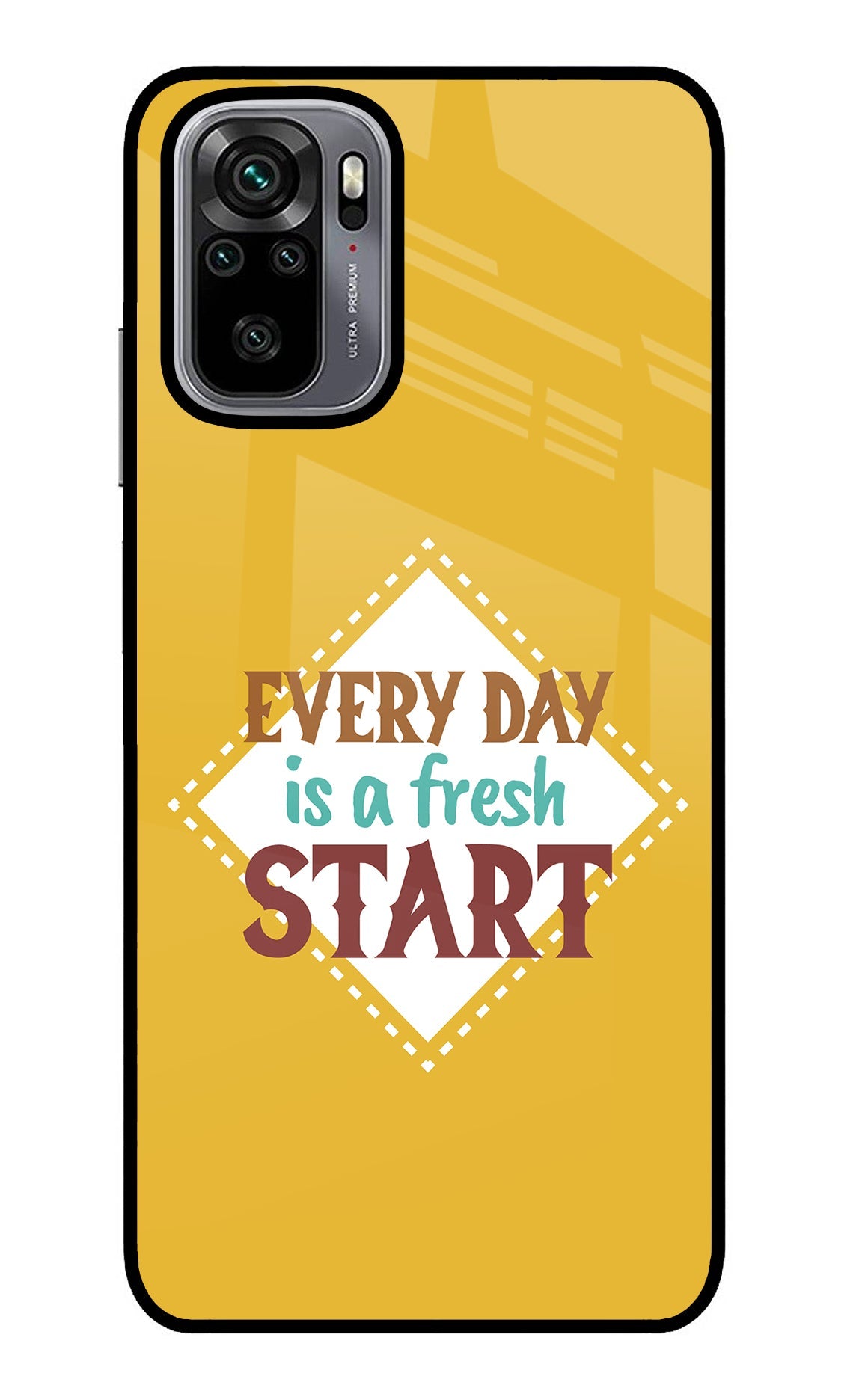 Every day is a Fresh Start Redmi Note 10/10S Back Cover