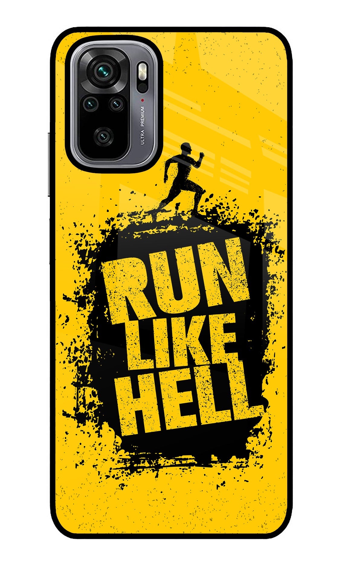 Run Like Hell Redmi Note 10/10S Back Cover