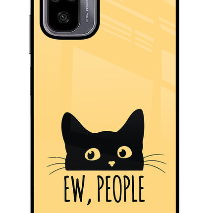 Ew People Catitude Redmi Note 10/10S Glass Case