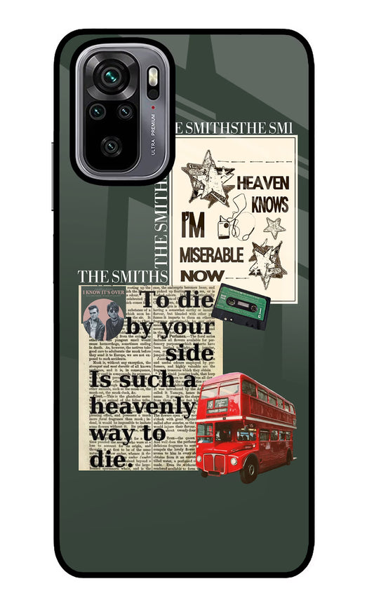 The Smiths Redmi Note 10/10S Glass Case