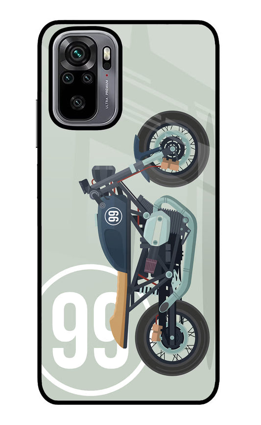 Classic Cafe Racer 99 Redmi Note 10/10S Glass Case
