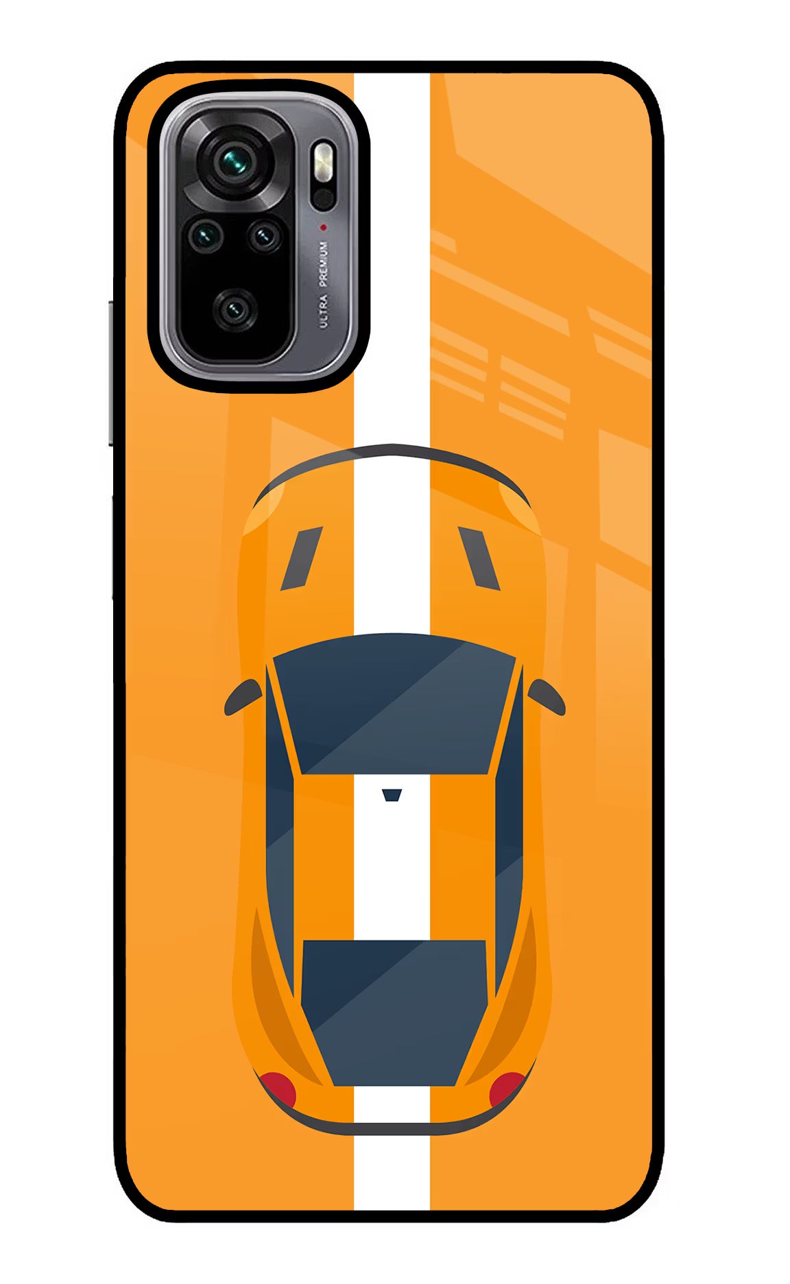 Highway Pursuit Redmi Note 10/10S Glass Case Back Cover by Casekaro