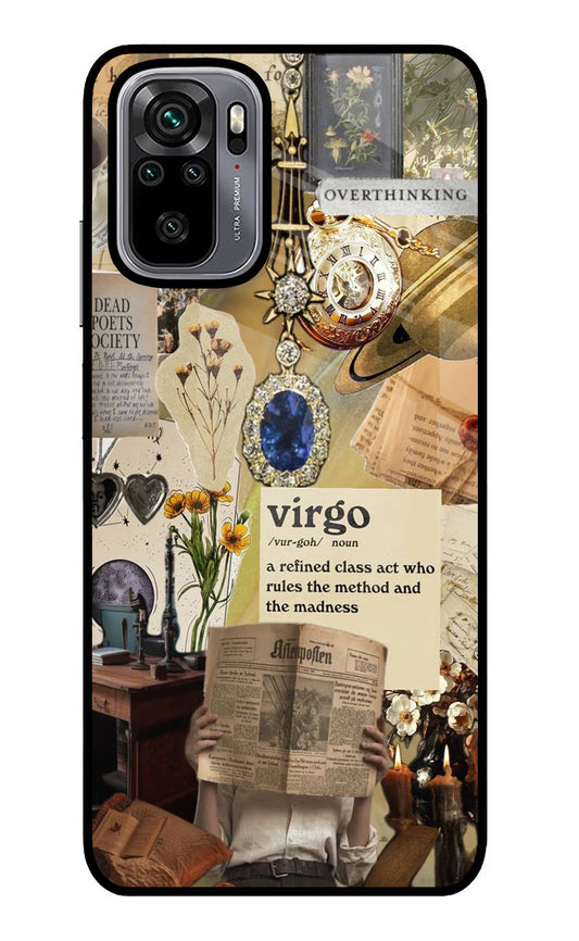 Virgo Zodiac Redmi Note 10/10S Glass Case