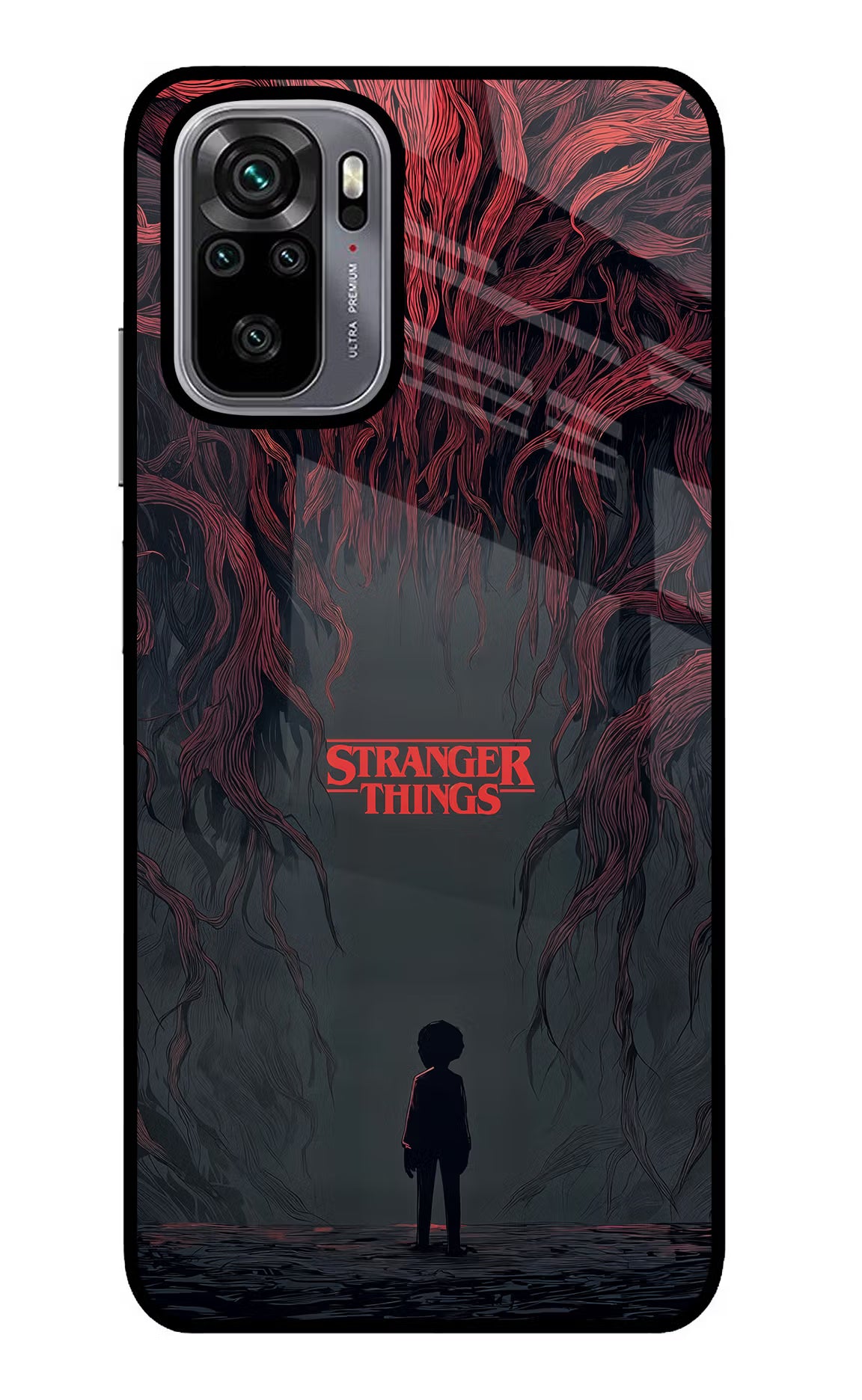 Ordinary Things Dark Side Redmi Note 10/10S Glass Case Back Cover by Casekaro