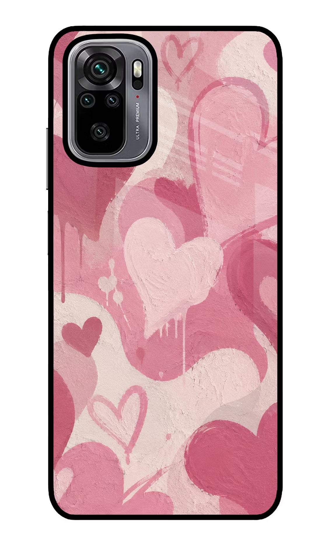 Hearty case Redmi Note 10/10S Glass Case