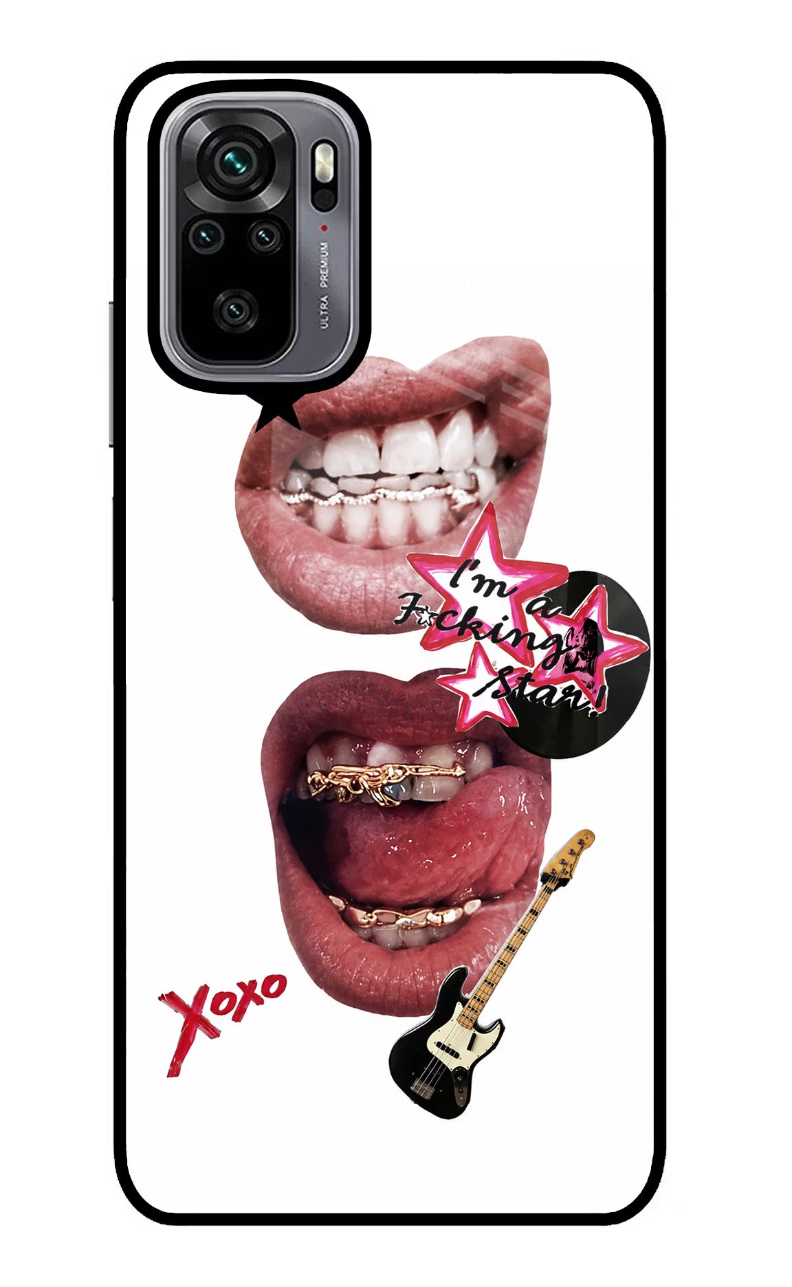 Rockstar Redmi Note 10/10S Glass Case