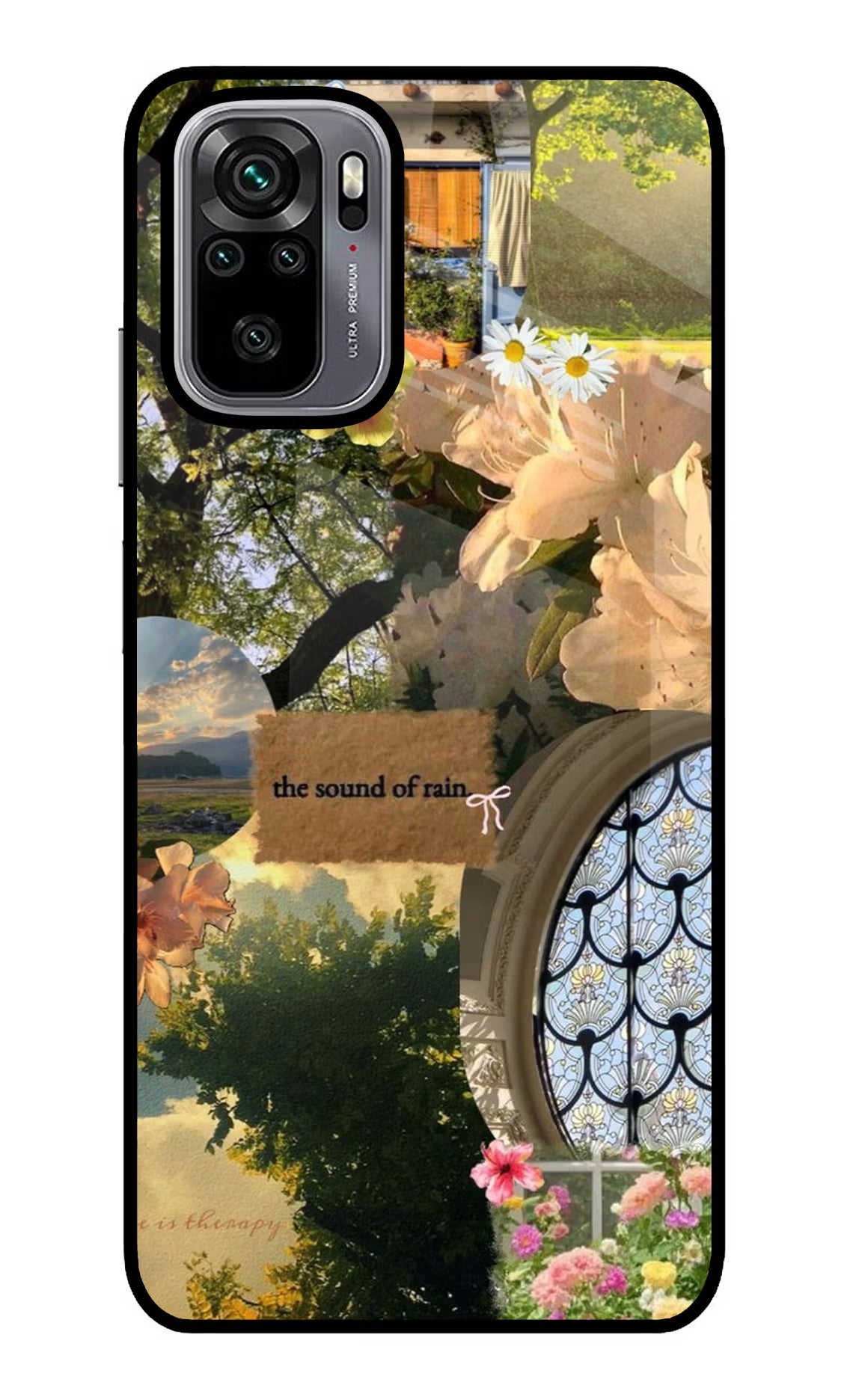 Rain Redmi Note 10/10S Glass Case