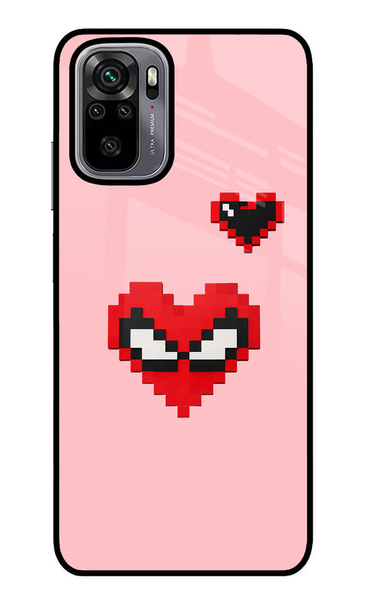 Gwen Heart Redmi Note 10/10S Glass Case