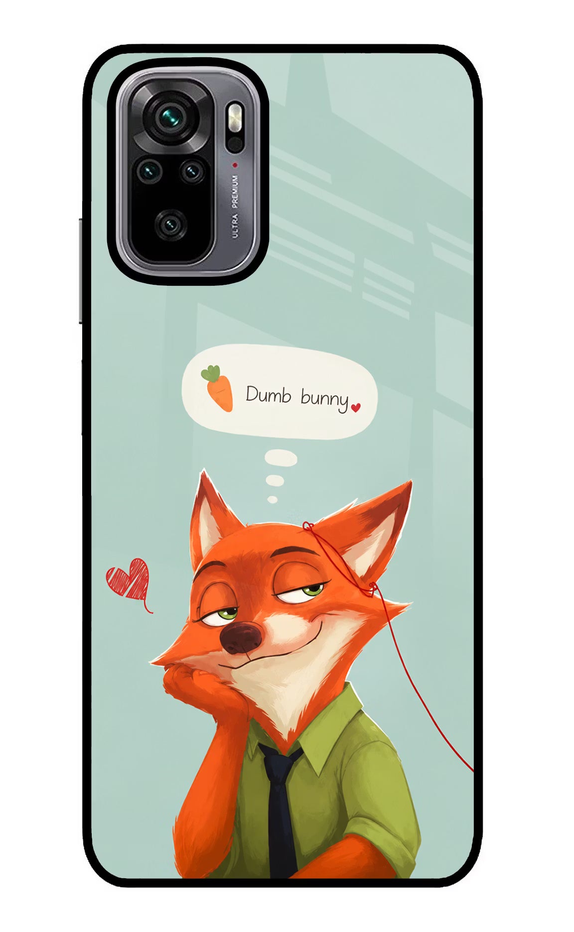 Nick Charm Redmi Note 10/10S Glass Case
