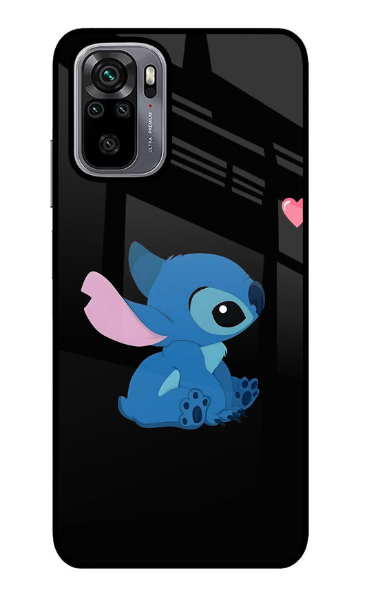 Stitch Crush Redmi Note 10/10S Glass Case