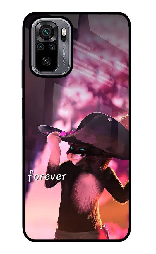 Forever Cat Redmi Note 10/10S Glass Case