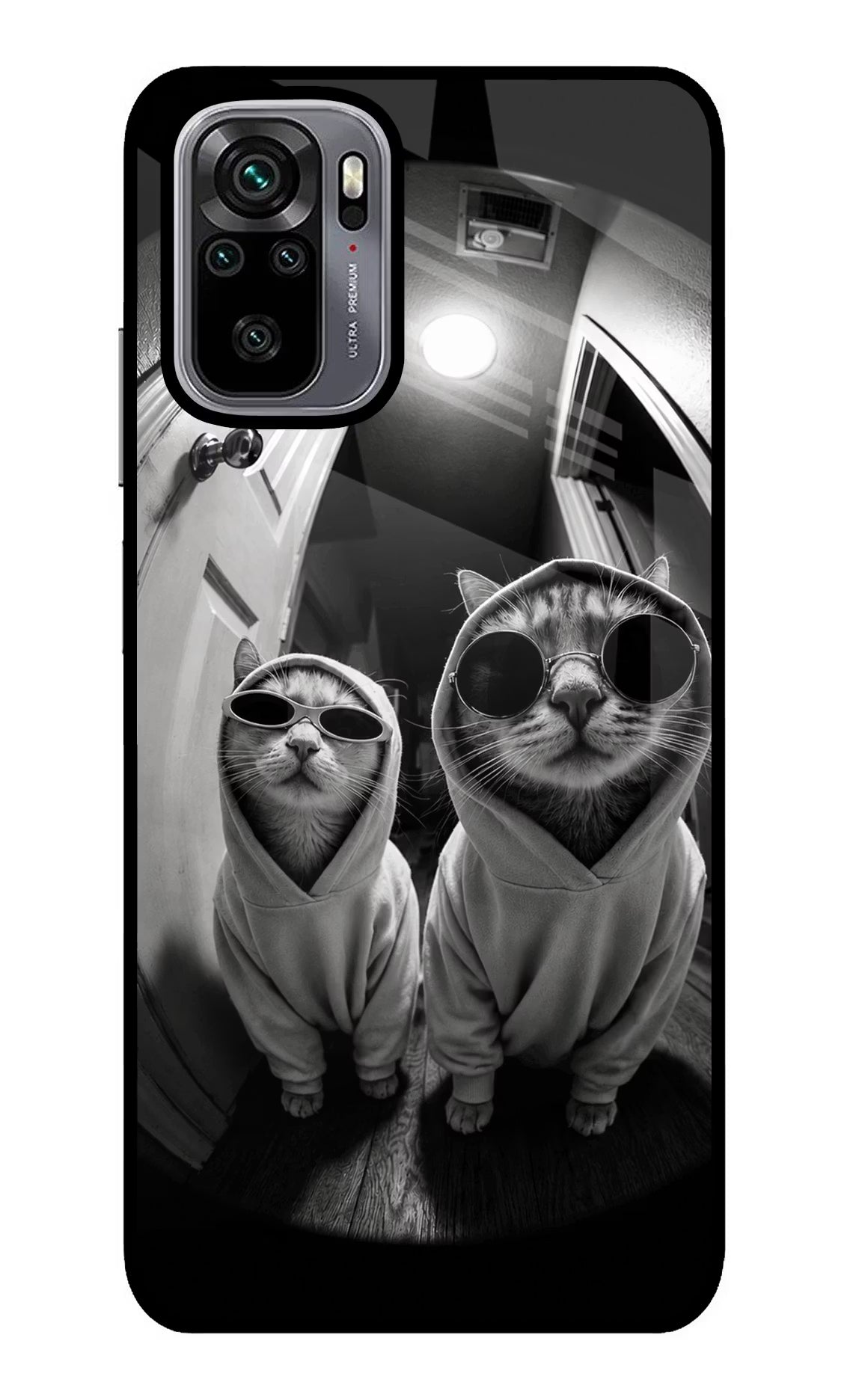 Hood Cats Redmi Note 10/10S Glass Case