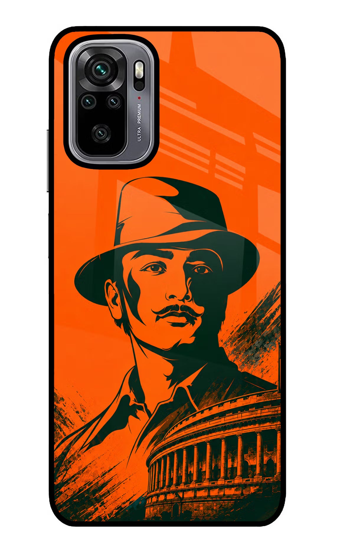 Bhagat Singh Legacy Redmi Note 10/10S Glass Case