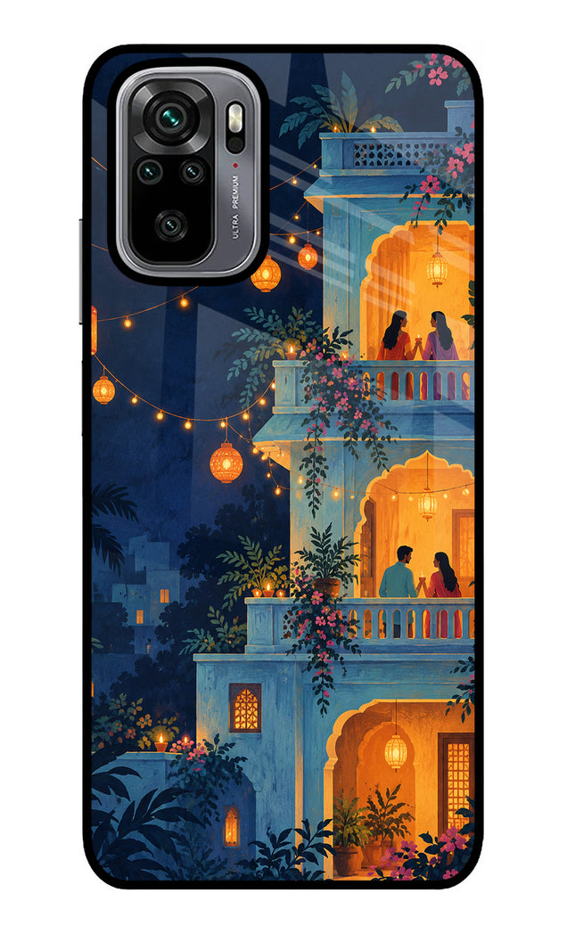 Balcony Glow Redmi Note 10/10S Glass Case