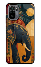 Royal Elephant Redmi Note 10/10S Glass Case