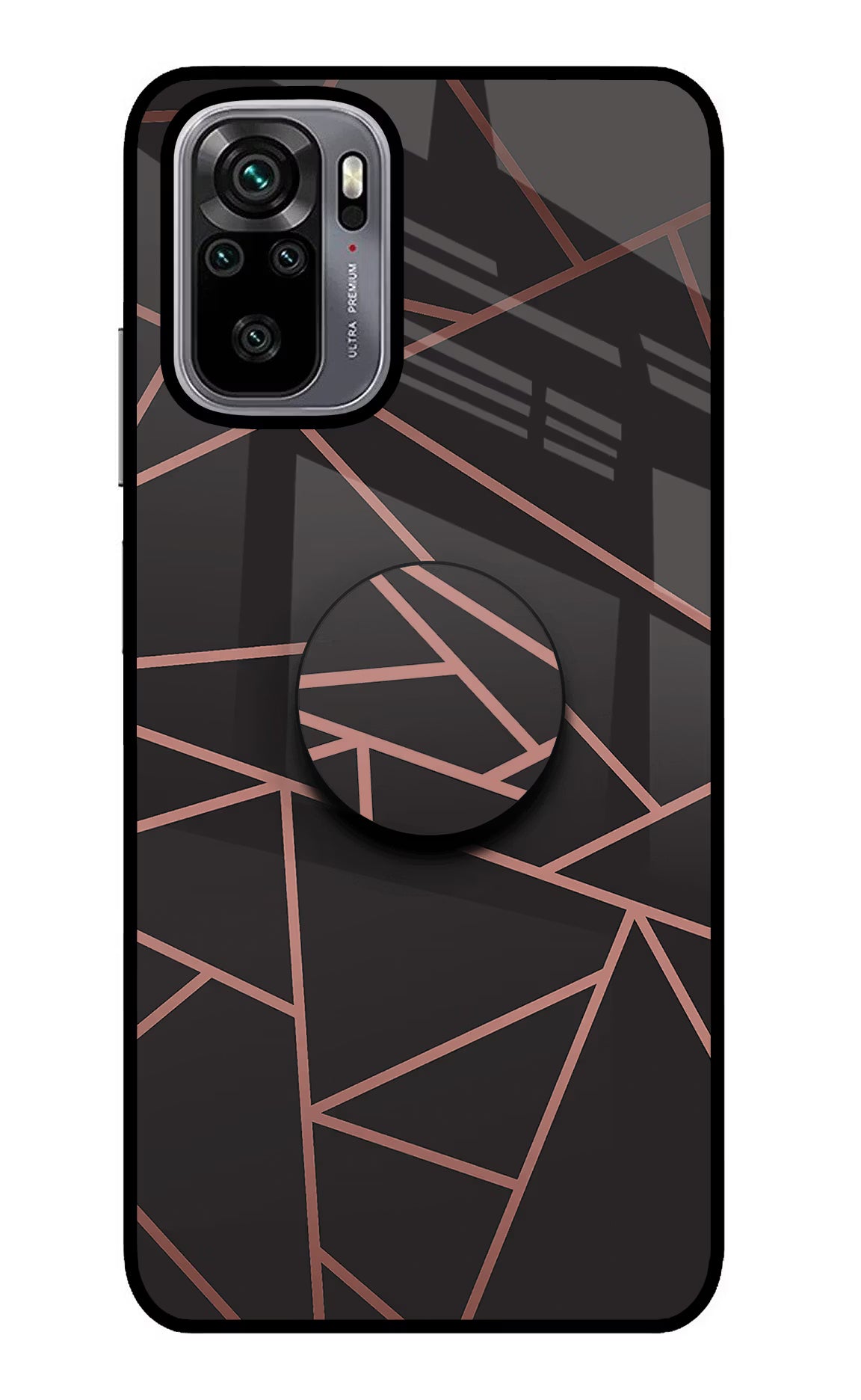 Geometric Pattern Redmi Note 10/10S Glass Case