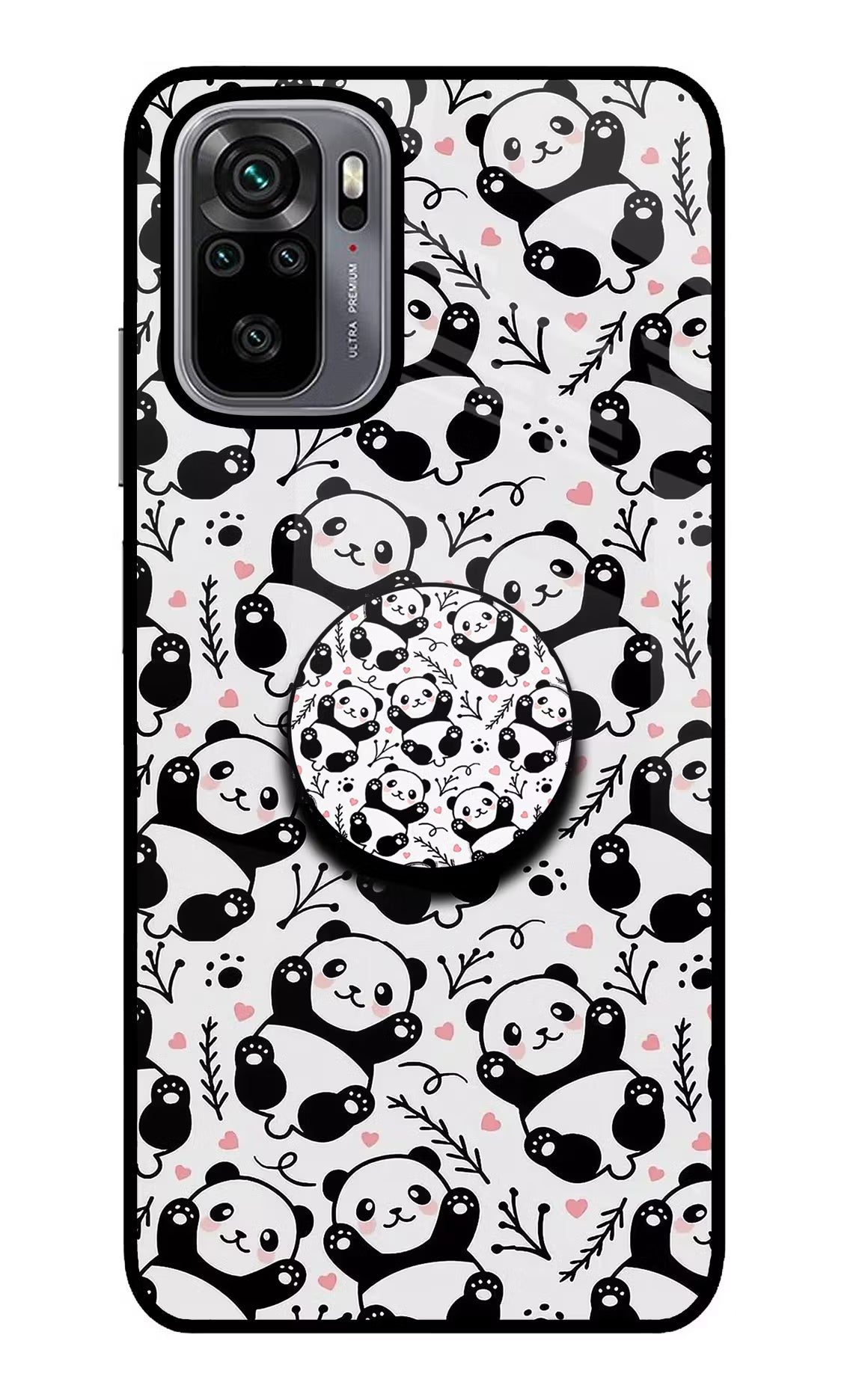 Cute Panda Redmi Note 10/10S Pop Case by Casekaro