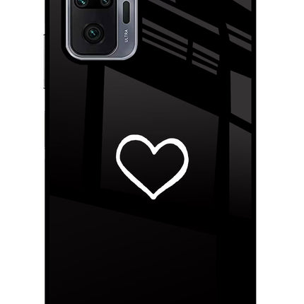 Heart Redmi Note 10 Pro Glass Case