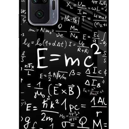 Physics Formula Redmi Note 10 Pro Glass Case