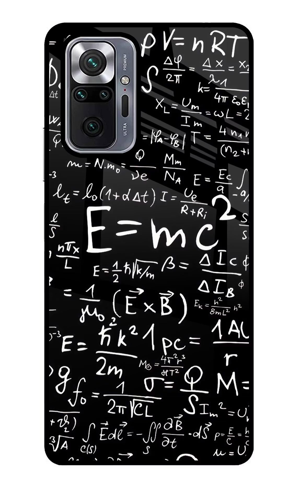 Physics Formula Redmi Note 10 Pro Glass Case