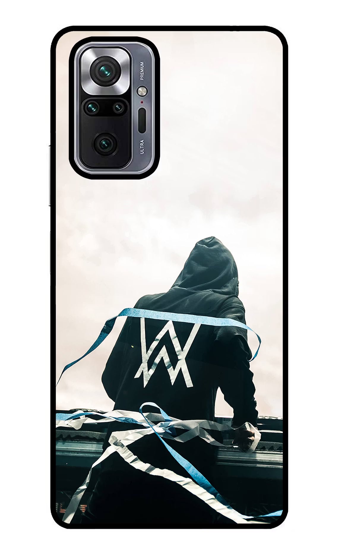 Alan Walker Redmi Note 10 Pro Glass Case Back Cover by Casekaro