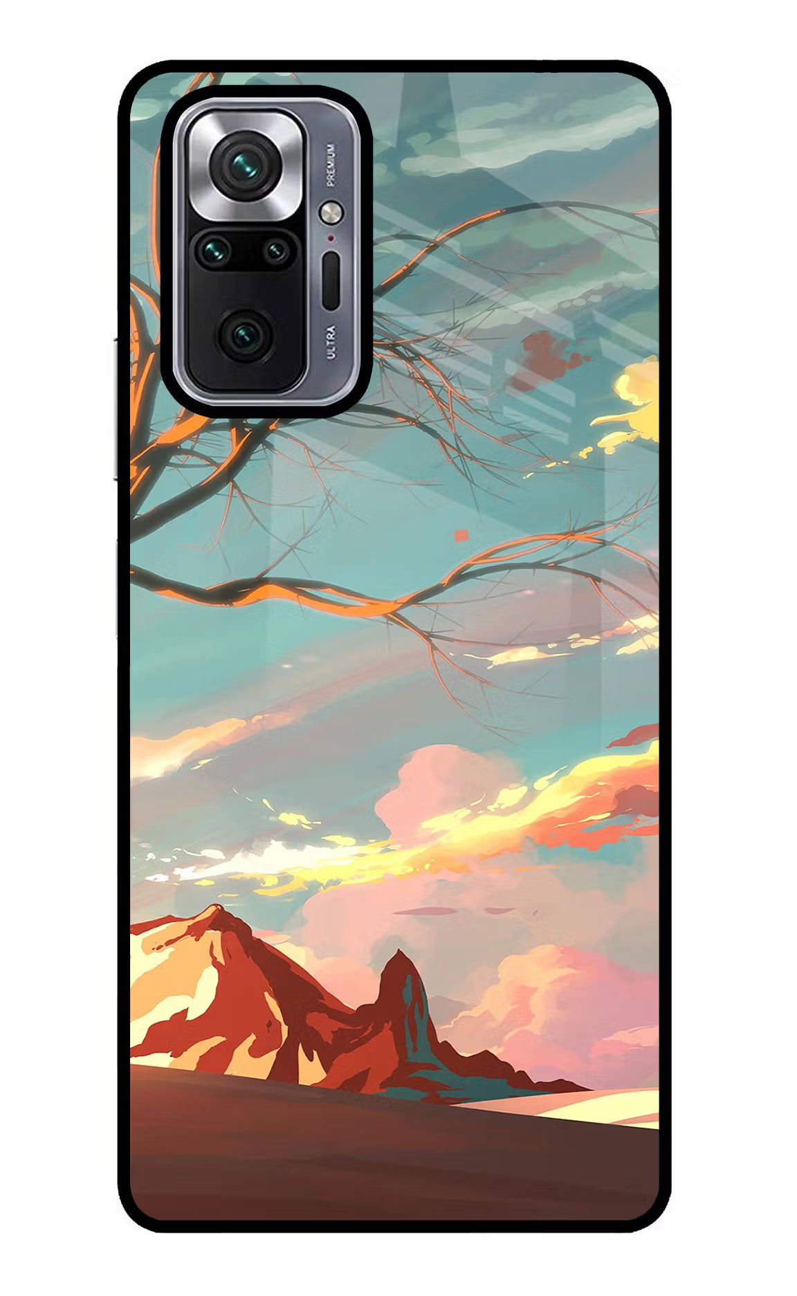 Scenery Redmi Note 10 Pro Glass Case Back Cover by Casekaro