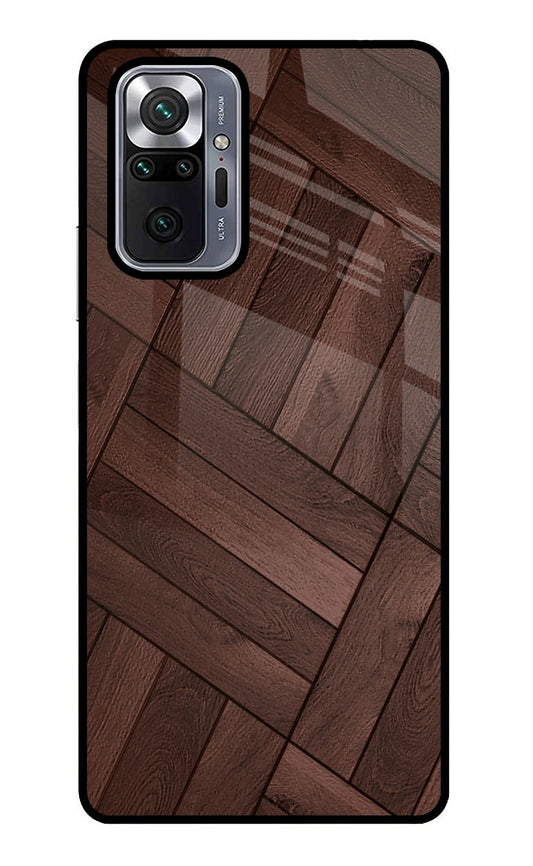 Wooden Texture Design Redmi Note 10 Pro Glass Case