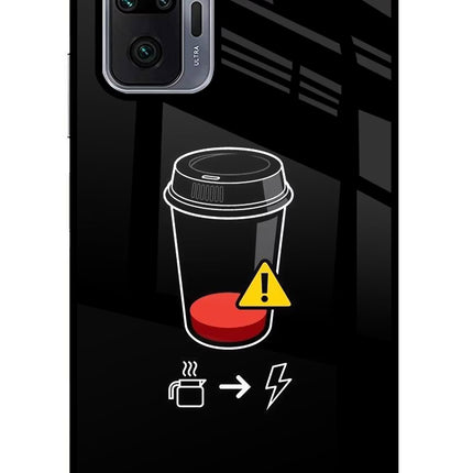 Coffee Redmi Note 10 Pro Glass Case