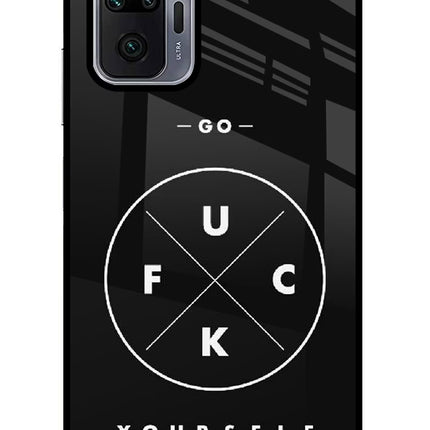 Go Fuck Yourself Redmi Note 10 Pro Glass Case