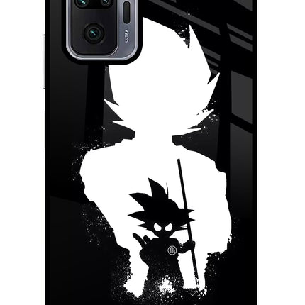 Goku Shadow Redmi Note 10 Pro Glass Case