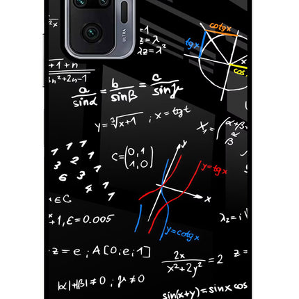 Mathematics Formula Redmi Note 10 Pro Glass Case