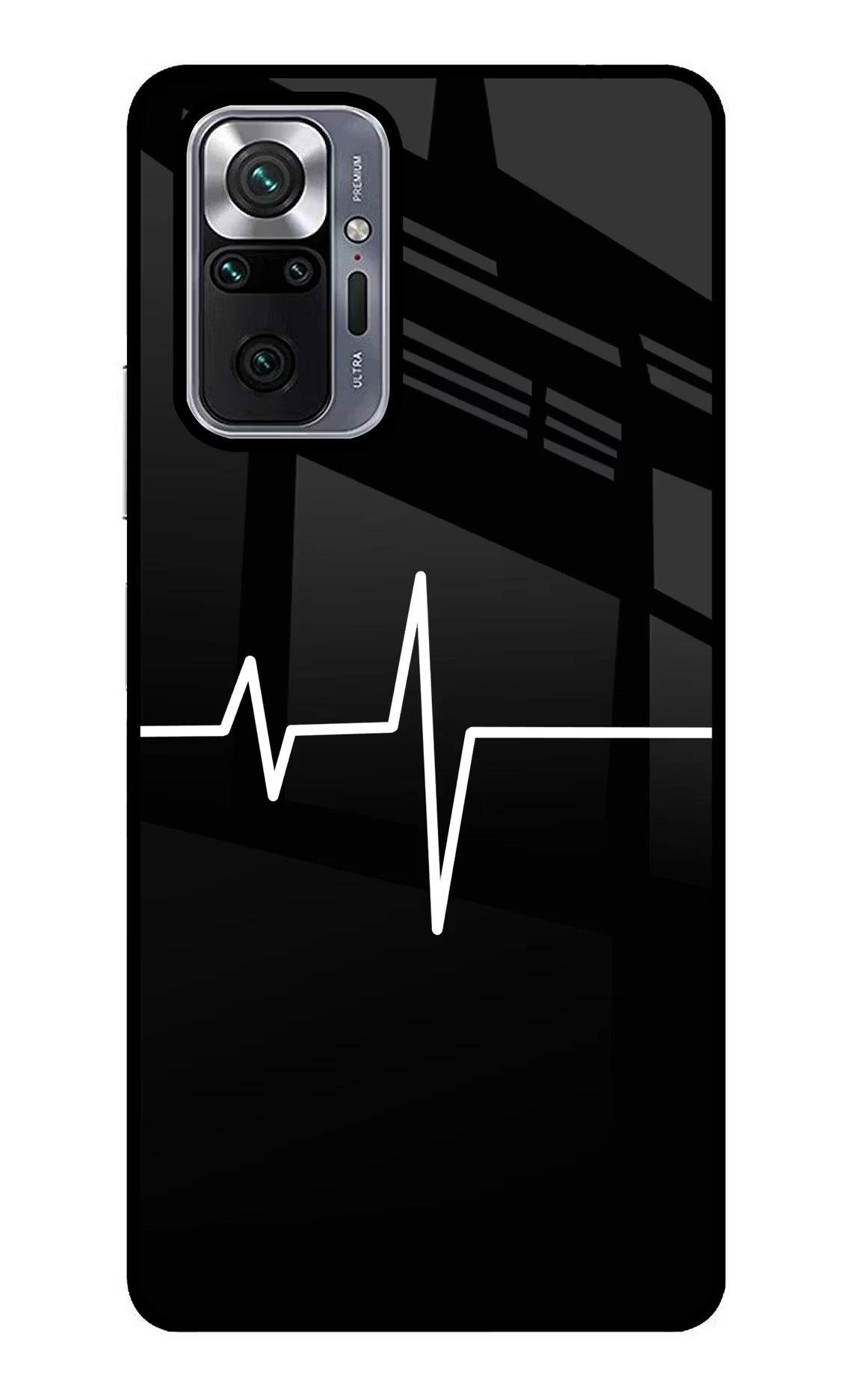 Heart Beats Redmi Note 10 Pro Glass Case Back Cover by Casekaro