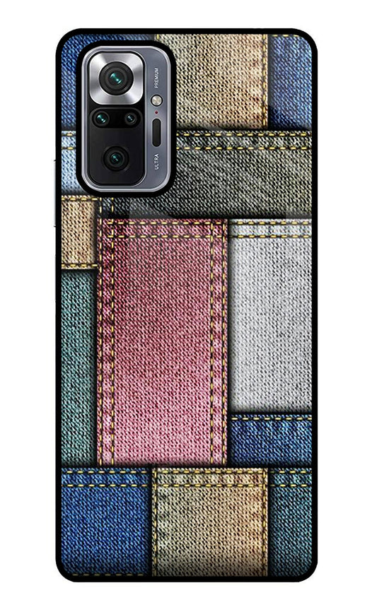 Multicolor Jeans Redmi Note 10 Pro Glass Case