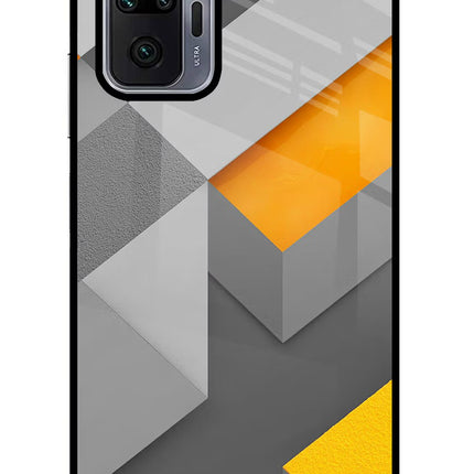 Abstract Redmi Note 10 Pro Glass Case