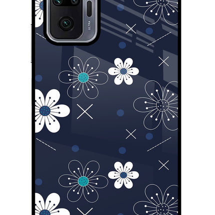 Flowers Redmi Note 10 Pro Glass Case