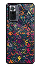 Geometric Abstract Redmi Note 10 Pro Glass Case