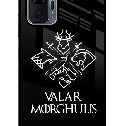 Valar Morghulis | Game Of Thrones Redmi Note 10 Pro Glass Case