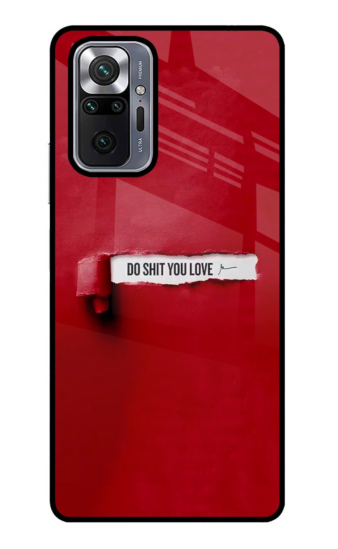 Do Shit You Love Redmi Note 10 Pro Back Cover