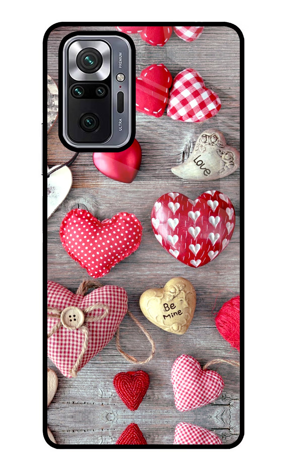 Love Wallpaper Redmi Note 10 Pro Glass Case Back Cover by Casekaro
