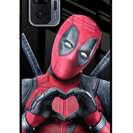 Deadpool Redmi Note 10 Pro Glass Case