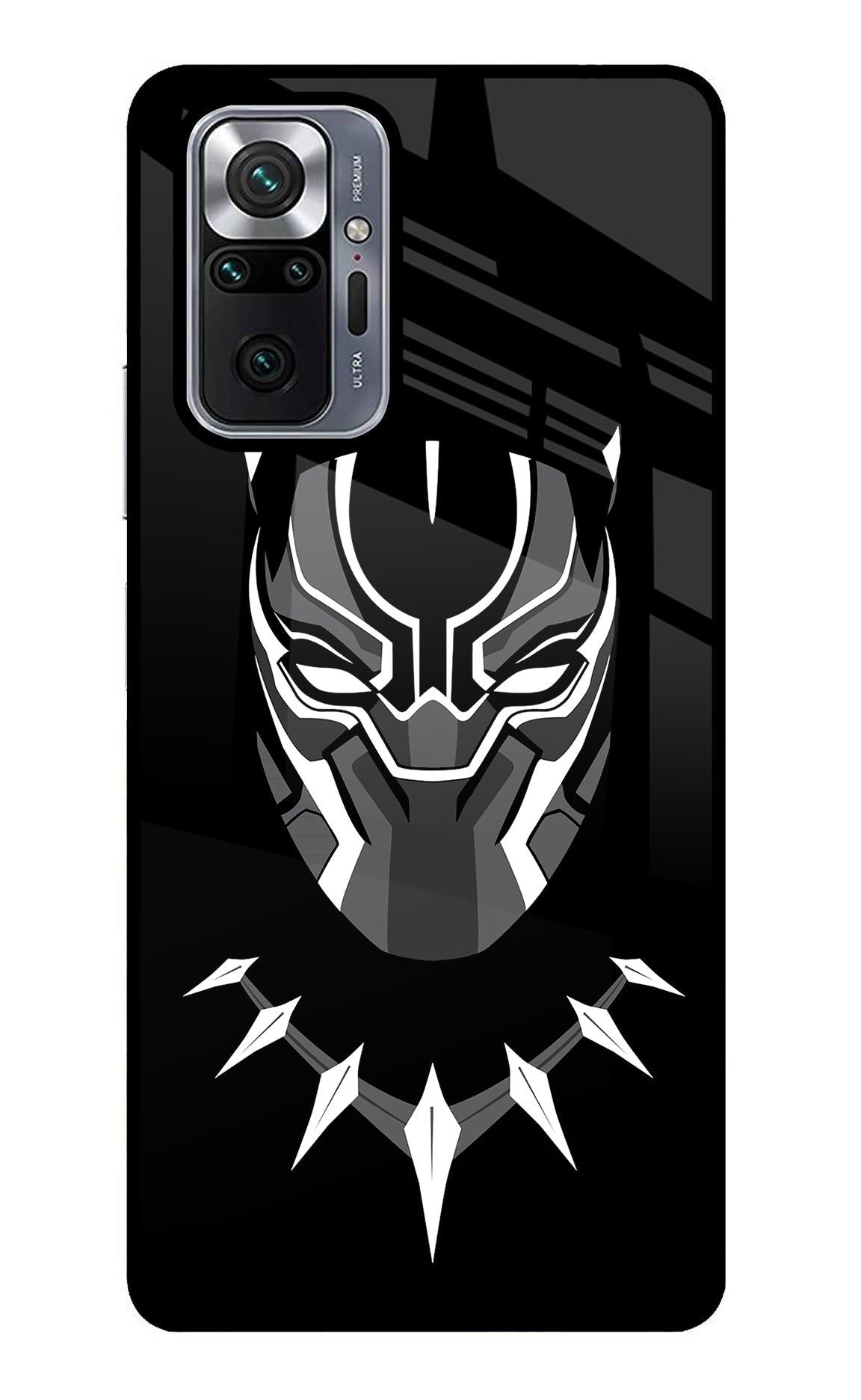 Black Panther Redmi Note 10 Pro Glass Case