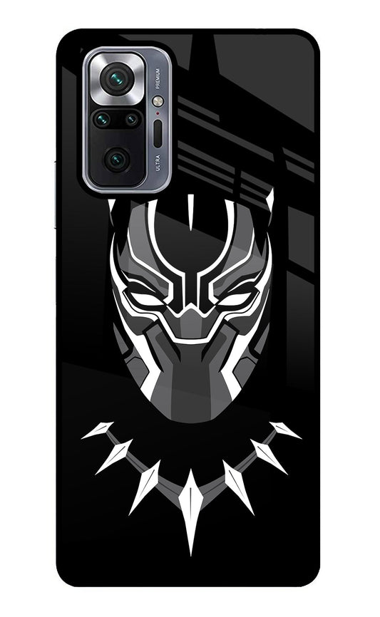 Black Panther Redmi Note 10 Pro Glass Case